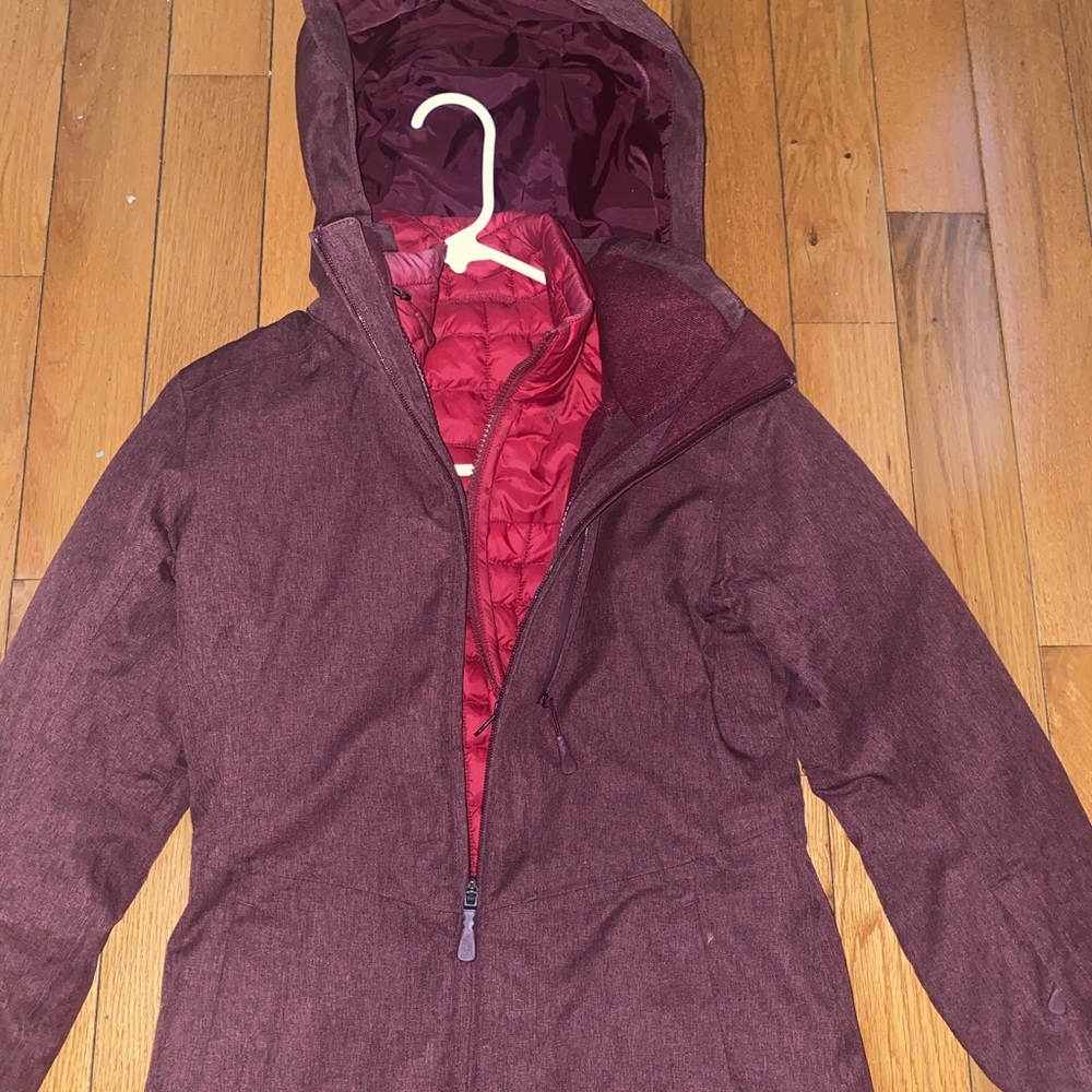 Skiing Northface Set